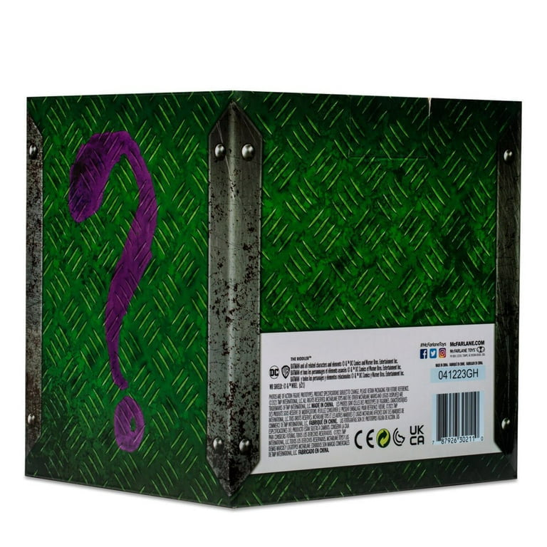 McFarland Toys DC Direct Batman The Riddler Jigsaw Puzzles Box