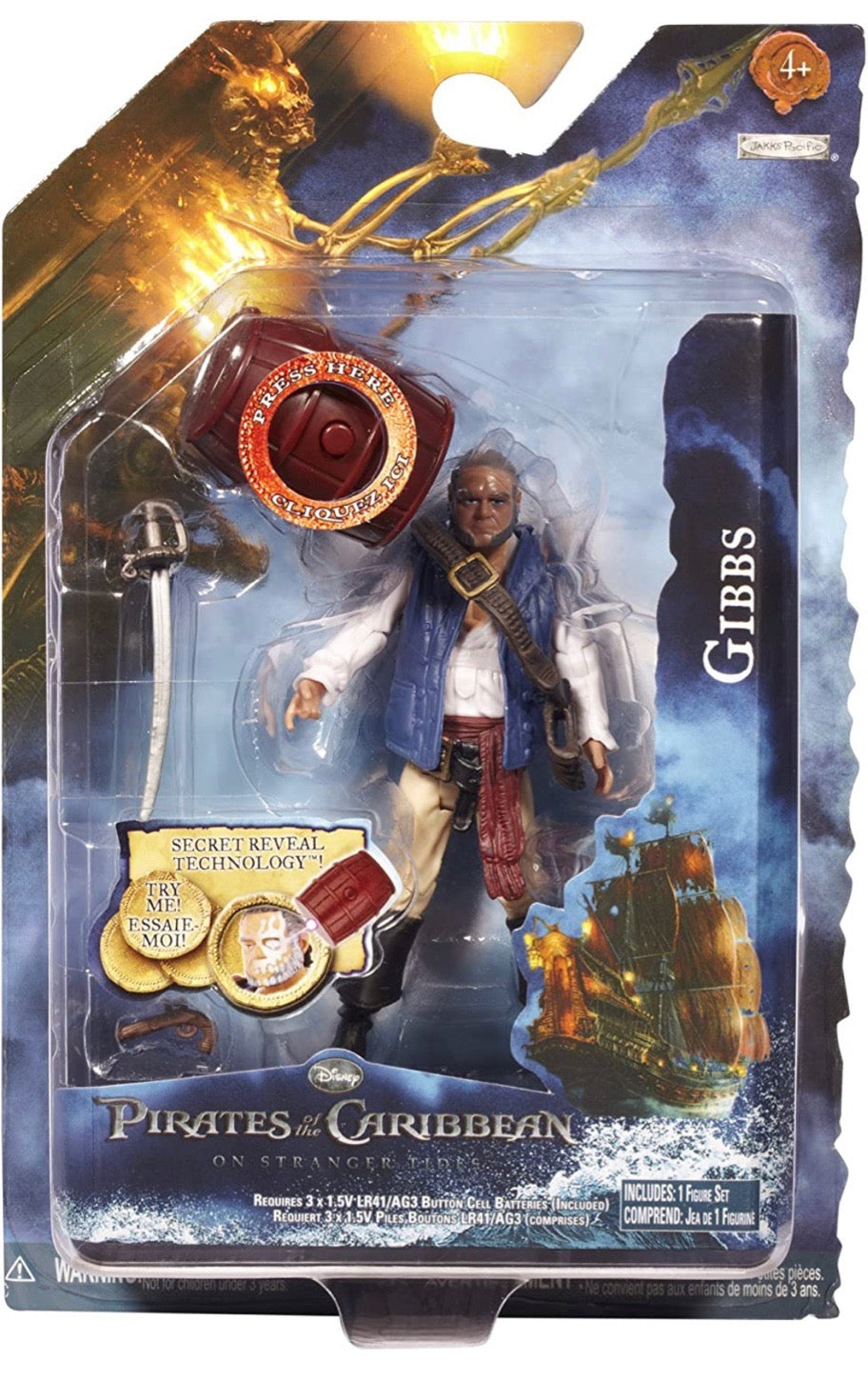 Pirates Of The Caribbean Basic Gibbs Figure