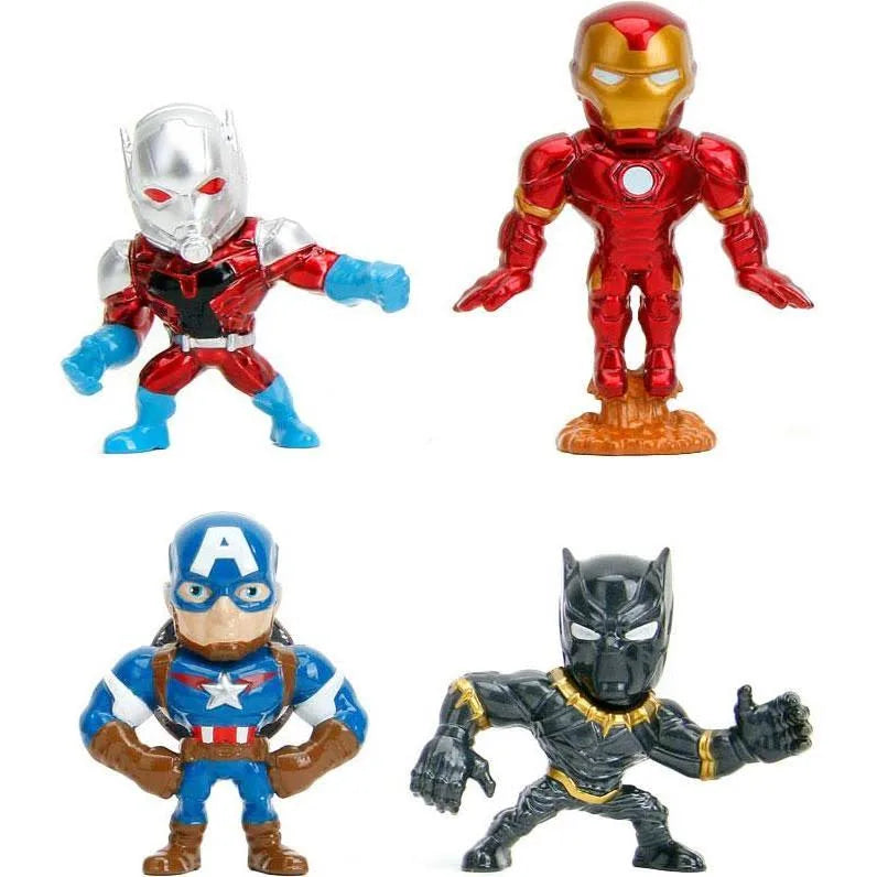 Avengers Nano Metalfigs Diecast Mini Figures 4-Pack