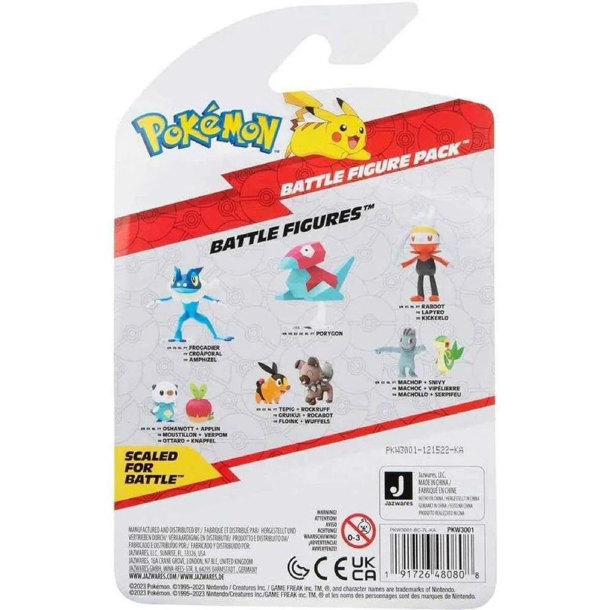 Pokémon Tepig & Rockruff Battle Figure Set Figure 2-Pack
