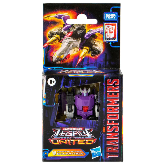 Transformers Legacy United Core Class Energon Universe Galvatron Action Figure