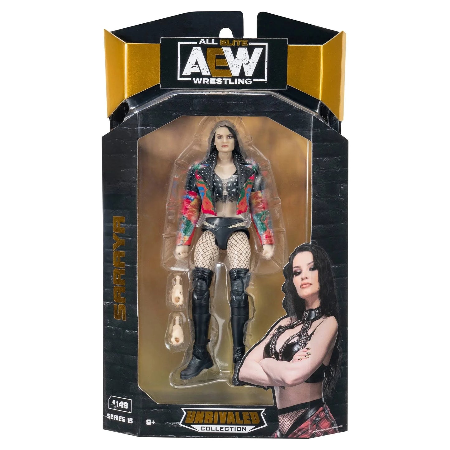 AEW Unrivaled Collection Series 15 #149 Saraya Action Figure.