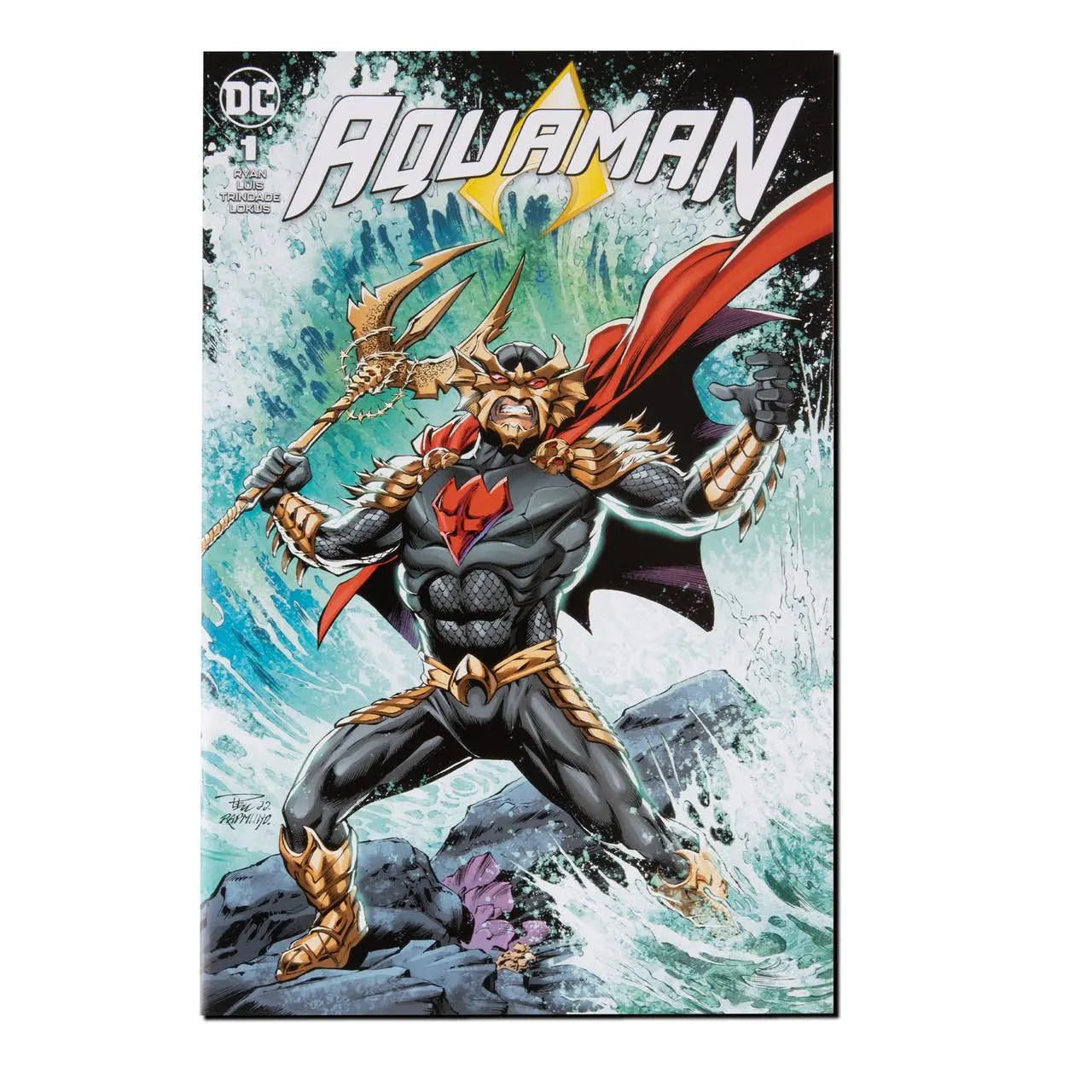 McFarlane Toys DC Direct Page Punchers Aquaman Comic Ocean Master Action Figure