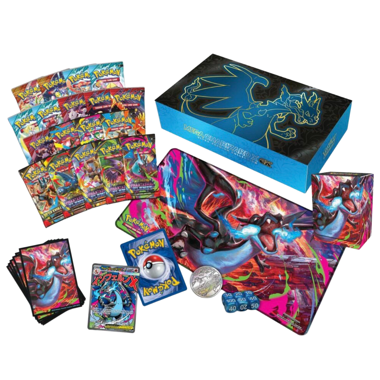 Pre-Order Pokémon Mega Charizard X ex Ultra Premium Collection