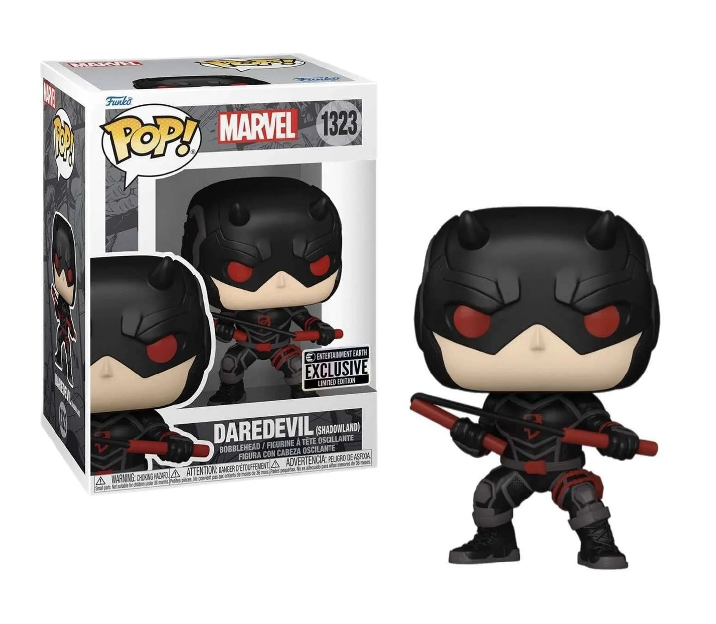 Funko Pop! Marvel Daredevil (Shadowland) Exclusive Vinyl Figure #1323