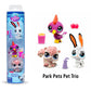 Littlest Pet Shop Series 2 Pet Trio Tube Park Pets #99 - #101