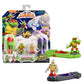 Akedo Teenage Mutant Ninja Turtles Mini Battling Warriors Raphael vs Krang Pack,