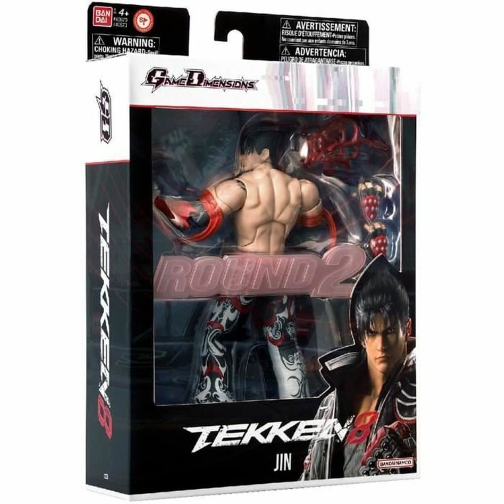 Tekken 8 Game Dimensions Kazama 6” Jin Action Figure