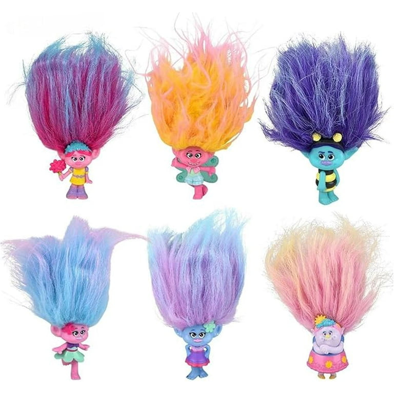 Trolls Band Together Pom Poms Series 2 Miniature Keyclip Toy Figure Blind Box (Random Pick x 1) MX-6