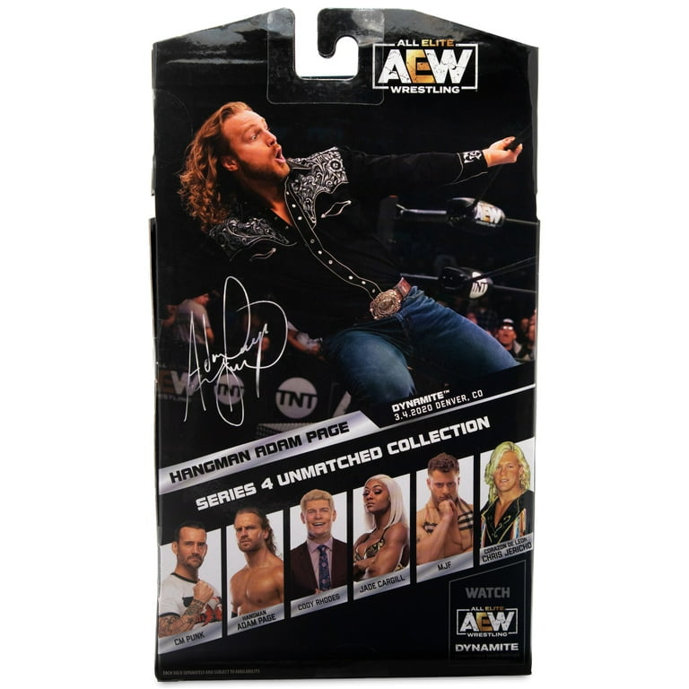 AEW Unmatched Hangman Adam Page 6”Action Figure with Accessories