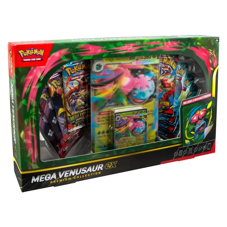 Pokémon Trading Card Mega Venusaur ex Premium Collection