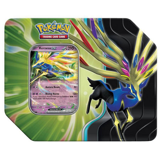 Pokemon 2025 Azure Legends XERNEAS EX Collectors Tin