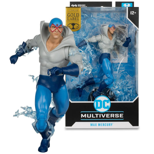 DC Multiverse Max Mercury Action Figure Gold Label Action Figure