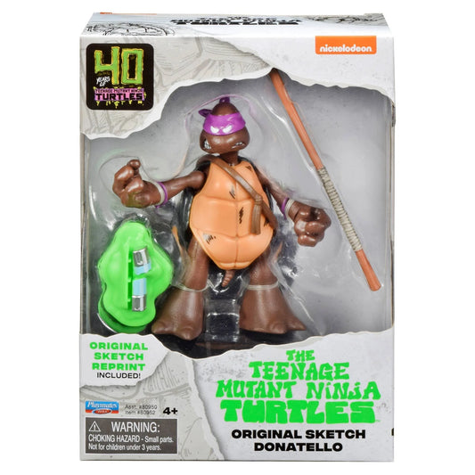 40th Years of Teenage Mutant Ninja Turtles Donatello Original Sketch Action Figure