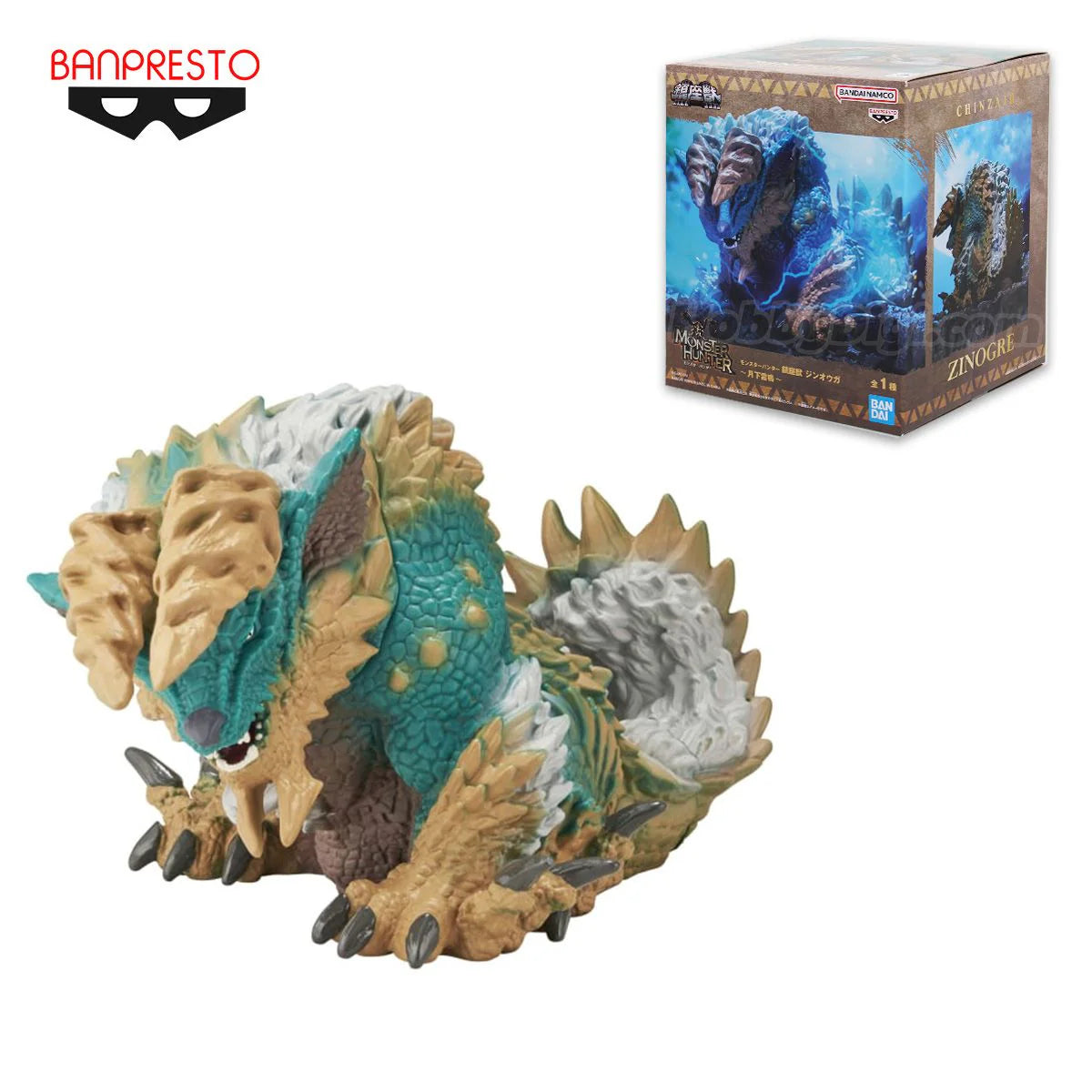 Monster Hunter Ensconced Beast Zinogre Thunder in the Moonlight Figure