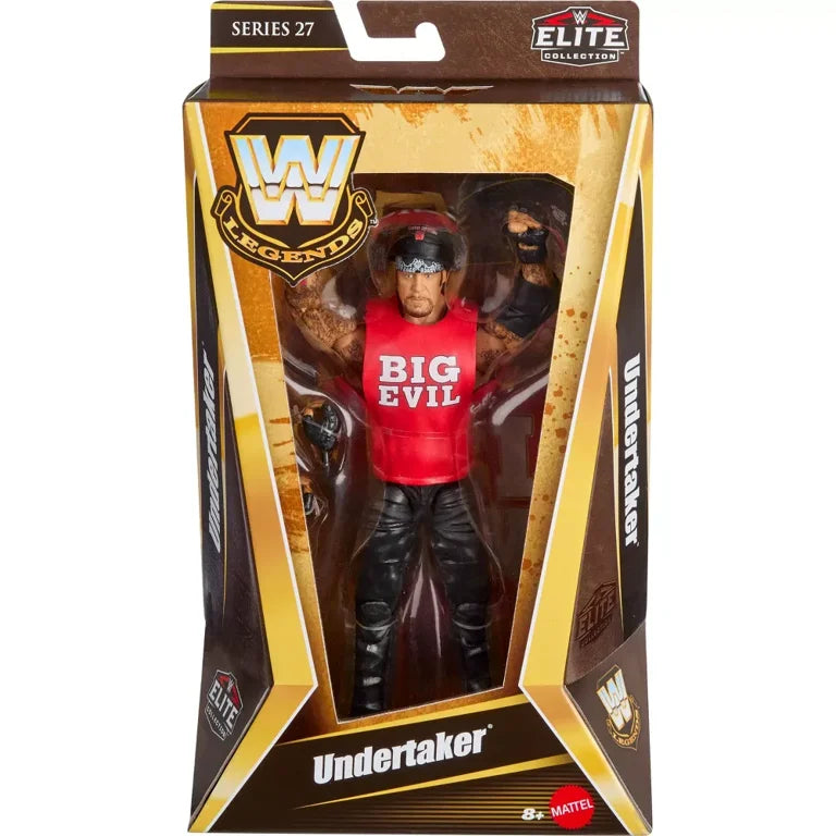 WWE Elite Legends Series 27 Undertaker 6-inch Collectible Set Action Figure