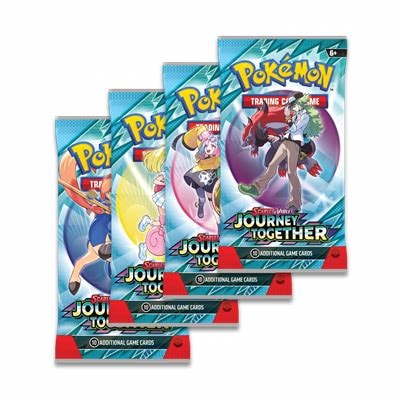Pokémon Card Journey Together Sleeved Booster (1 Pack)