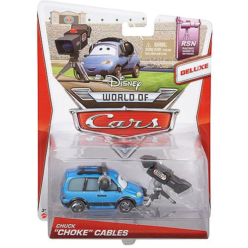 Disney Cars Deluxe Oversized Chuck Choke Cables with Camera