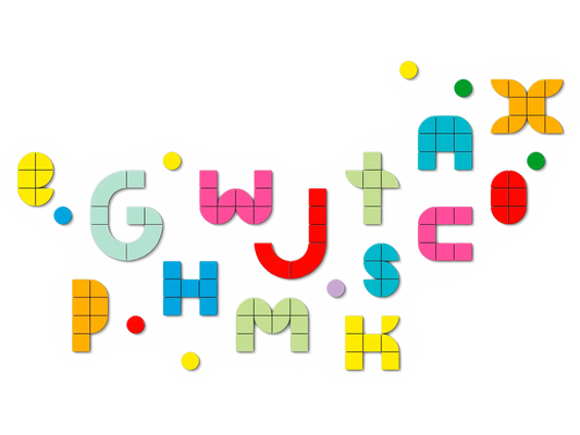 LEGO DOTS Lots of DOTS Lettering DIY Craft Decoration Kit #41950