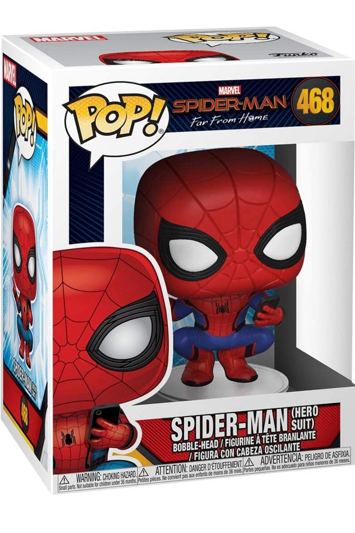 Funko Pop! Spider-man Far From Home Spider-man (hero Suit) 468