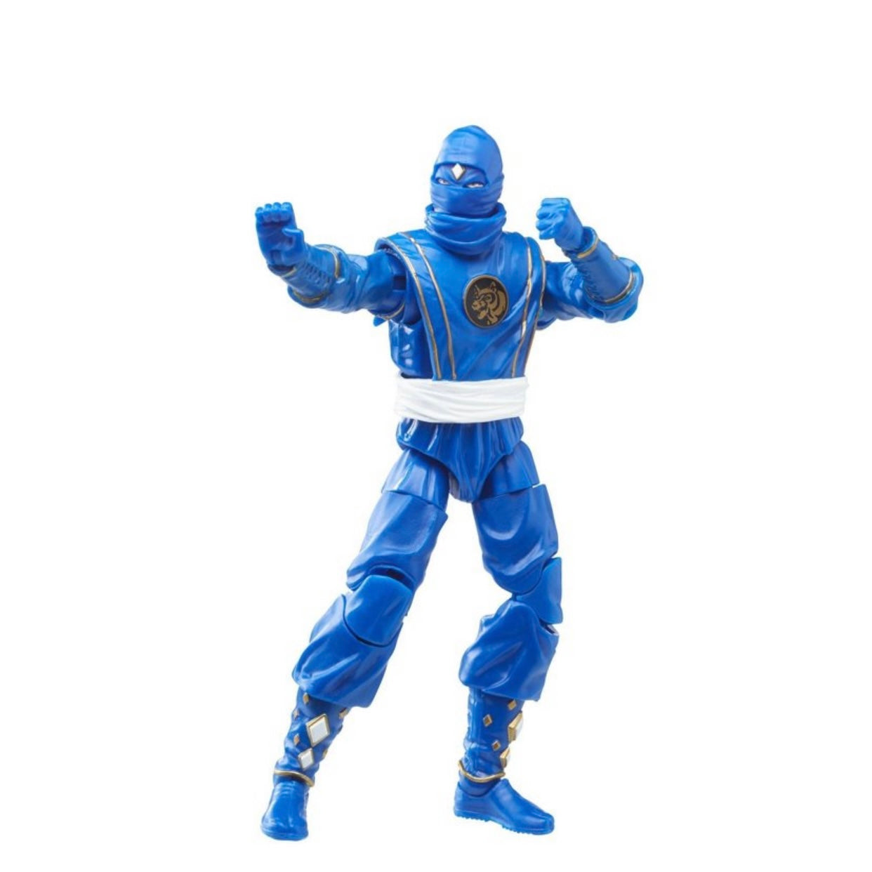 Power Rangers Lightning Collection Mighty Morphin Ninja Blue Ranger Loose Figure with accessories