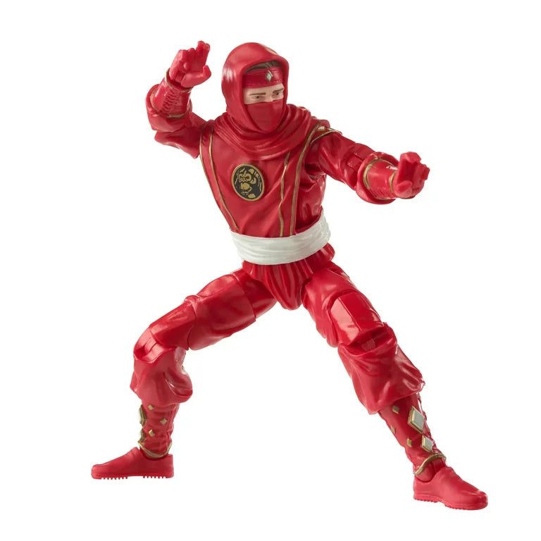 Power Rangers Lightning Collection Mighty Morphin Ninja Red Ranger Loose Figure with accessories