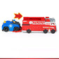 PAW PATROL True Metal Firetruck Team Vehicle with 1:55 Scale Die-Cast