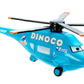 Disney Pixar The World of Cars Mega Deluxe Size Dinoco Helicopter