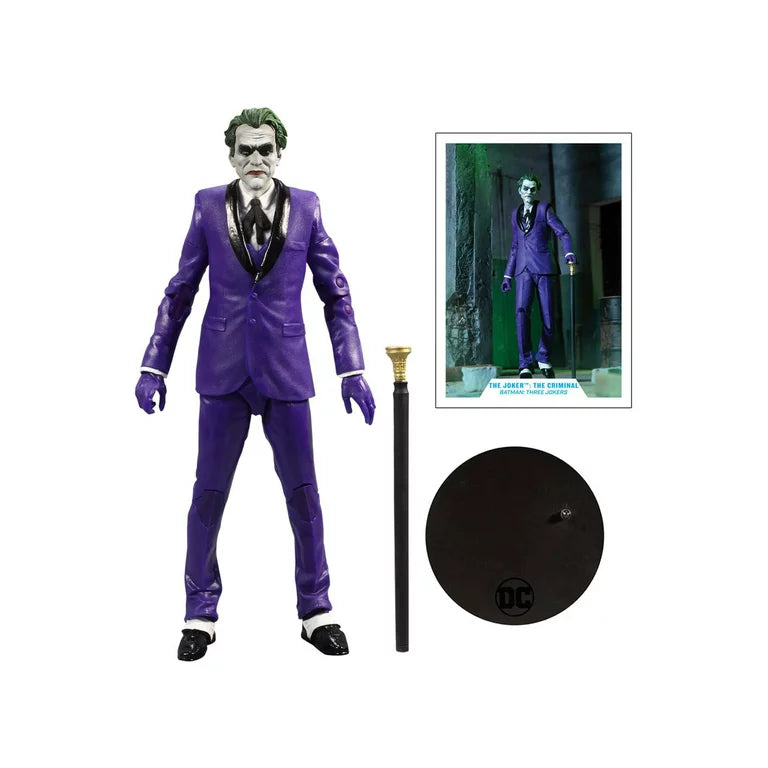 DC Multiverse The Joker: The Criminal Three Jokers 7-In Action Figure