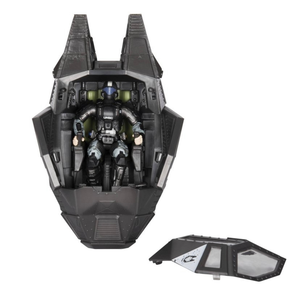 Halo 4 World of Halo Figure & Vehicle – ODST Drop Pod with Rookie