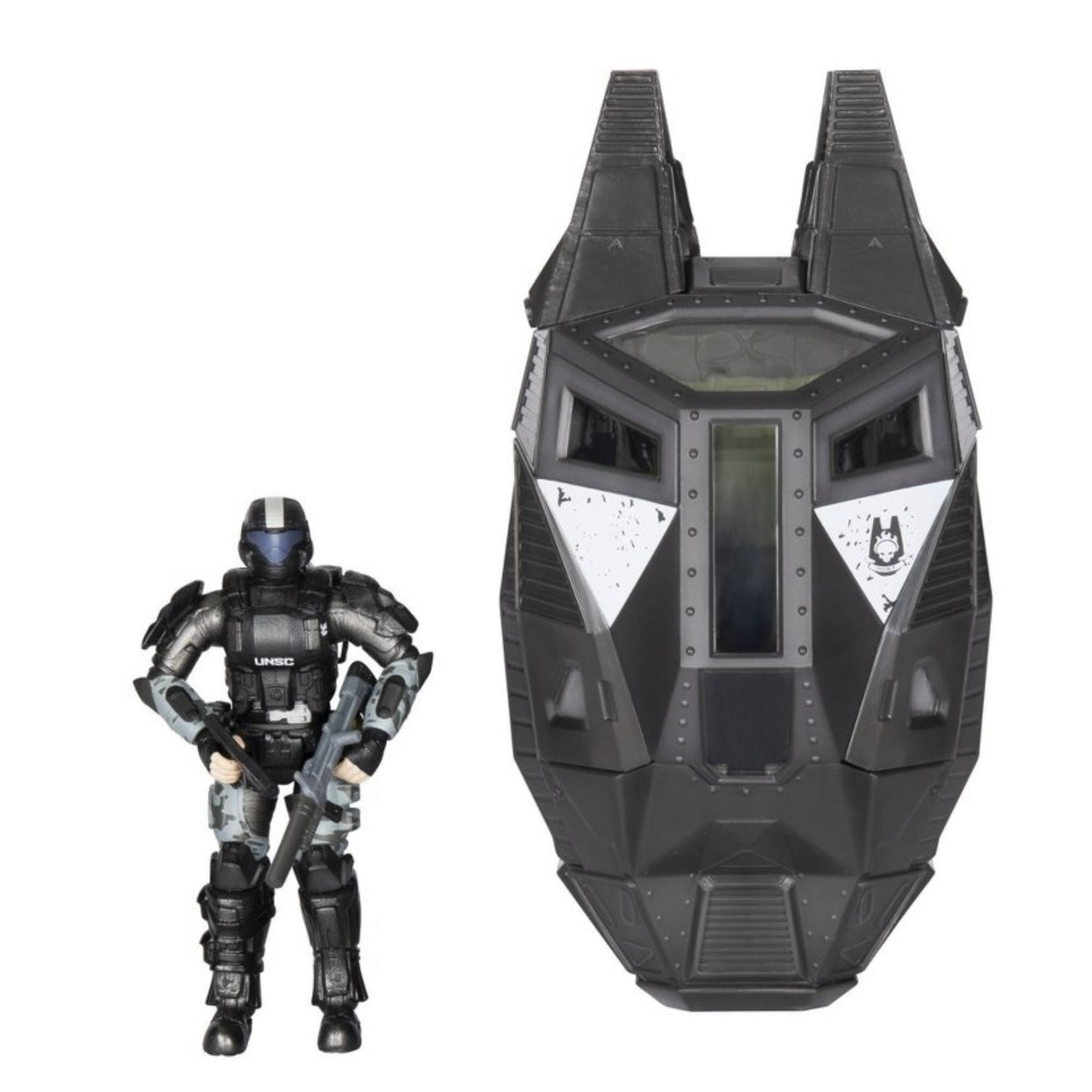 Halo 4 World of Halo Figure & Vehicle – ODST Drop Pod with Rookie