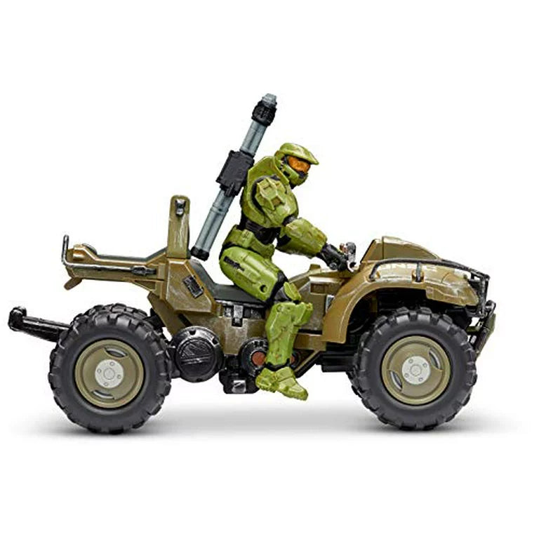 Halo 4 World of Halo Figure & Vehicle – Mongoose with Master Chief