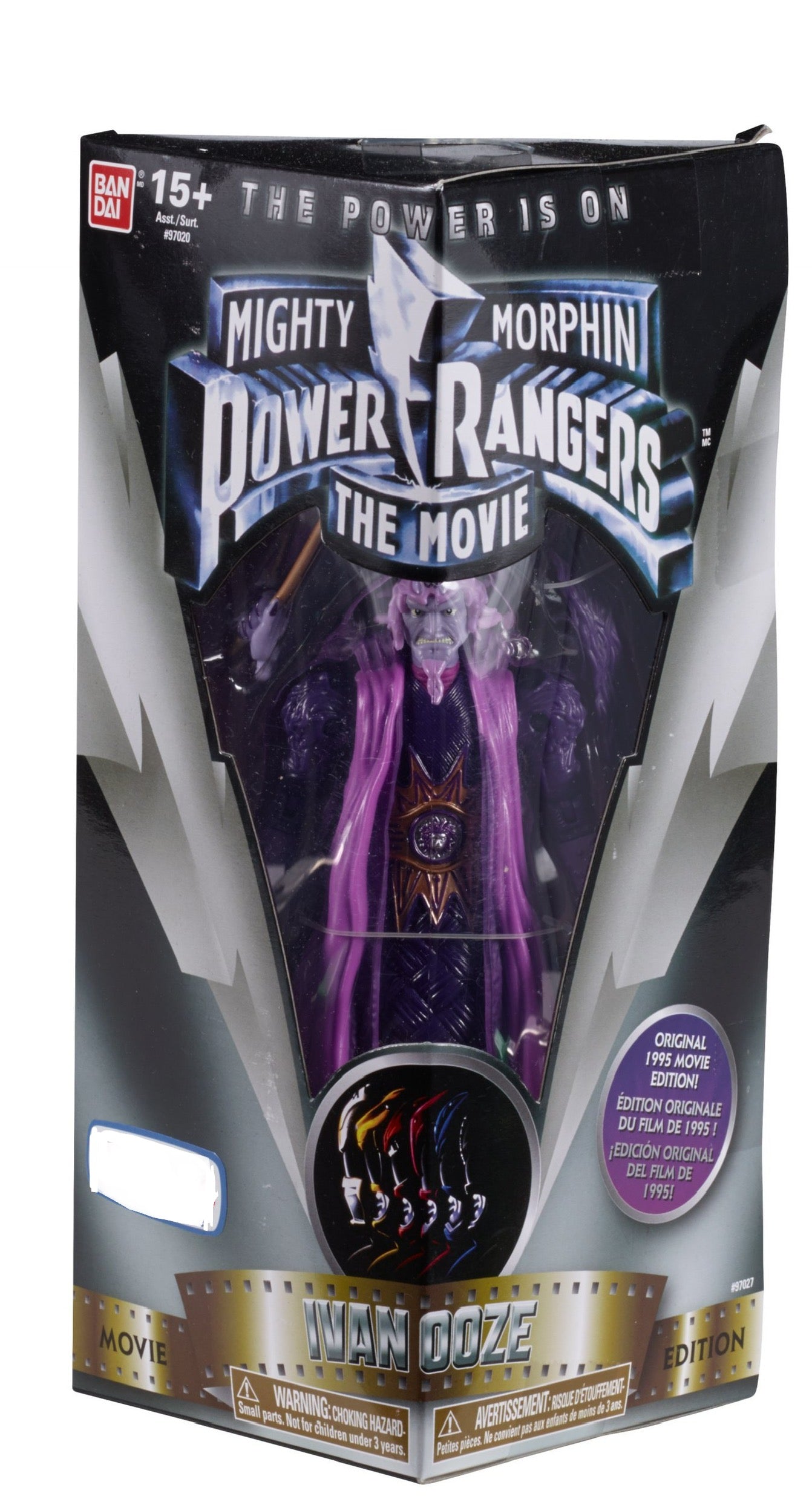 Power Rangers Mighty Morphin The Movie IVAN OOZE Action Figure