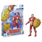 Marvel Avengers Mech Strike 6” Iron Man Action Figure