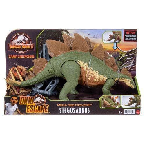 Jurassic World Mega Destroyers Stegasaurus Action Figure with Attack Feature