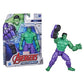 Avengers Marvel Mech Strike 6-inch Action Figure Hulk with Compatible Mech Battle Accessory