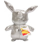 Pokémon 25th anniversary Celebration 8" Silver Pikachu Plush