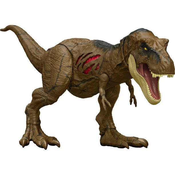 Jurassic World Dominion: Extreme Damage Dinosaur Tyrannosaurus Rex Action Figure