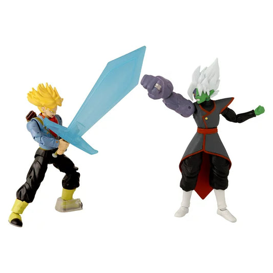 Dragon Ball Super Dragon Stars Battle Pack Future Trunks vs. Fusion Zamasu Action Figure Set