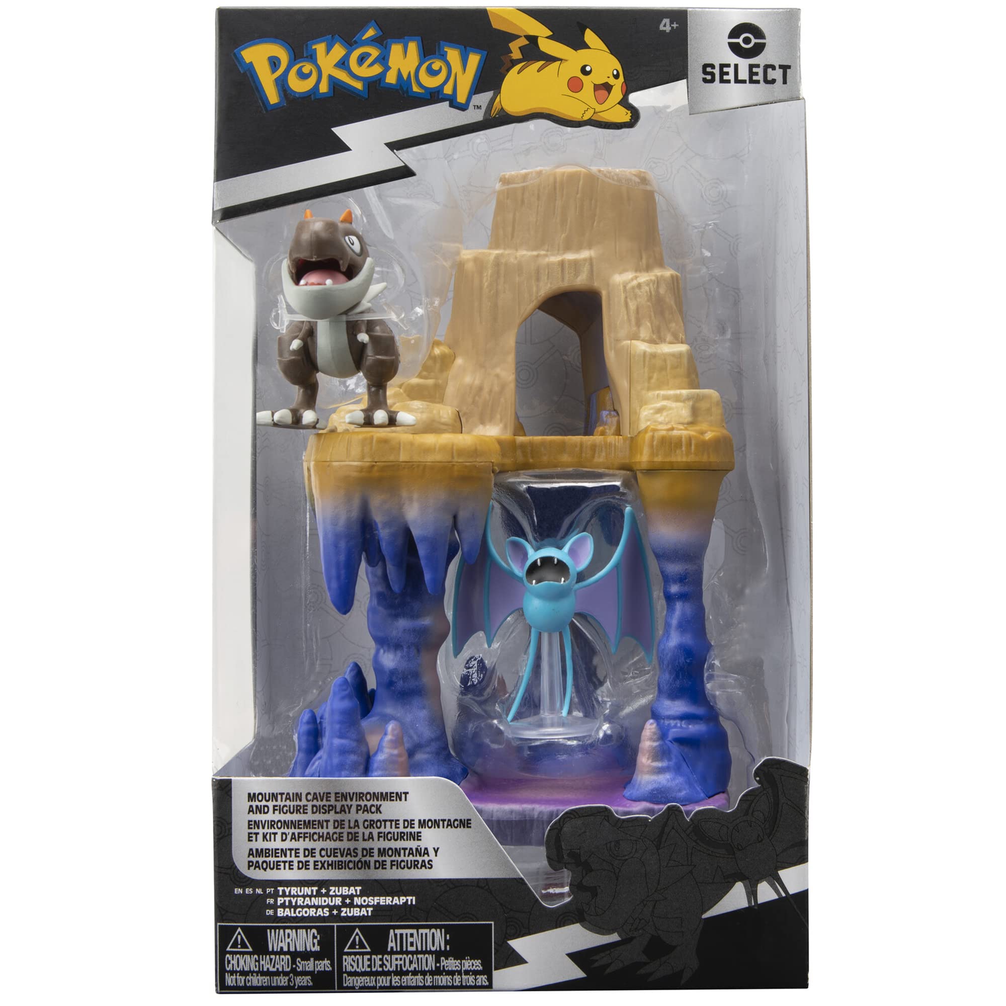 Pokemon Environment Set Pokémon Select Mountain Cave Environment - Multi-Level Display Set wit ...