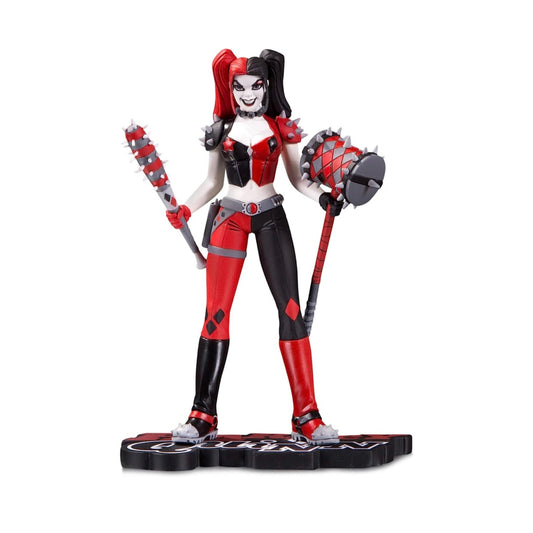 DC Direct Harley Quinn Red White & Black - Harley Quinn By Amanda Conner (Resin)