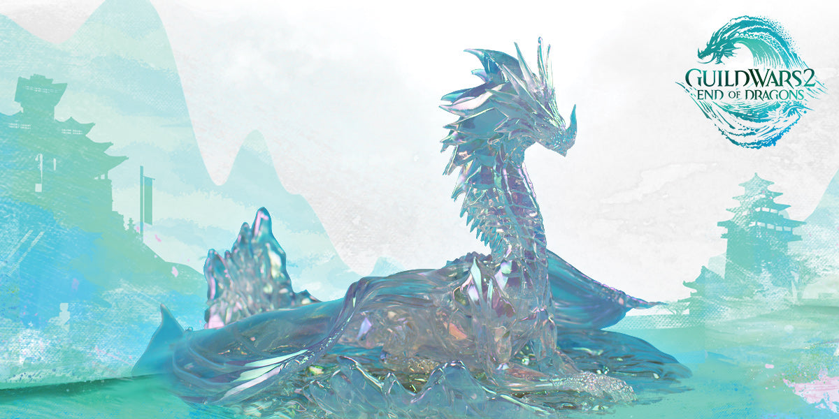 Guild Wars 2 Elder Dragon Aurene Statue