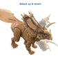 Jurassic World Camp Cretaceous Mega Destroyers Pentaceratops Dinosaur Action Figure, Toy Gift with Movable Joints, Attack and Breakout Feature