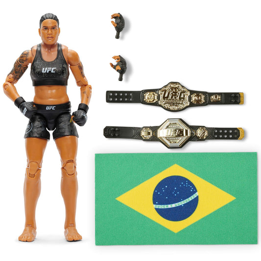 UFC Ultimate Series Amanda Nunes Action Figure - 6.5 Inch Collectible (Damaged package)