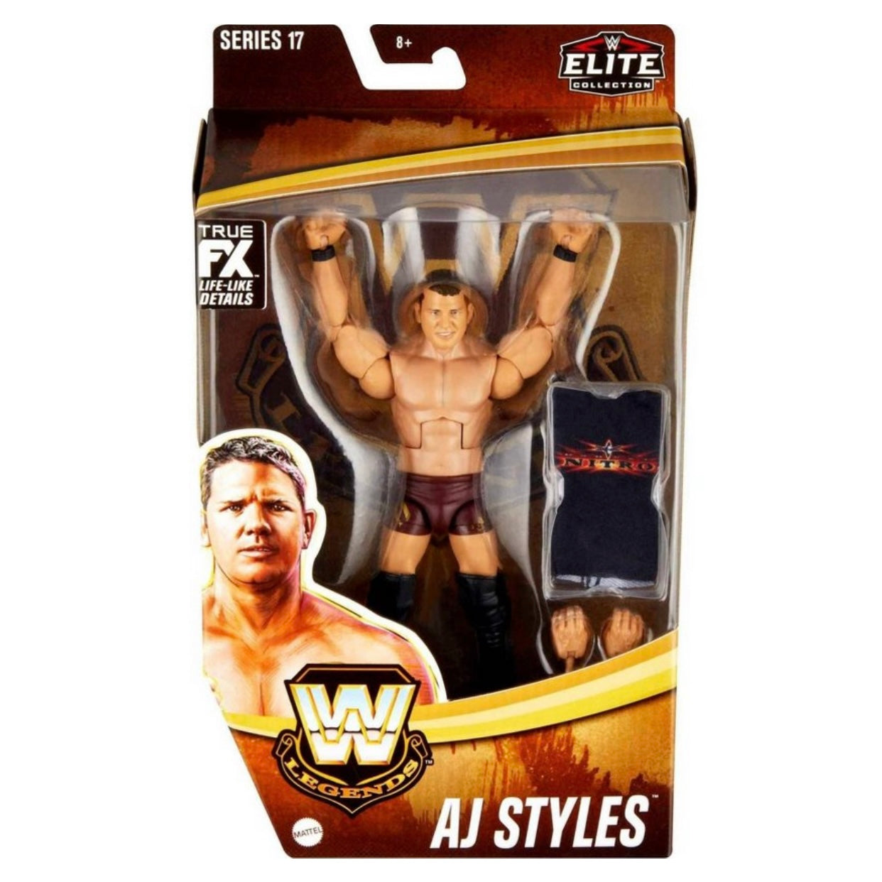 WWE Legends Elite Collection AJ Styles Action Figure (Target Exclusive)