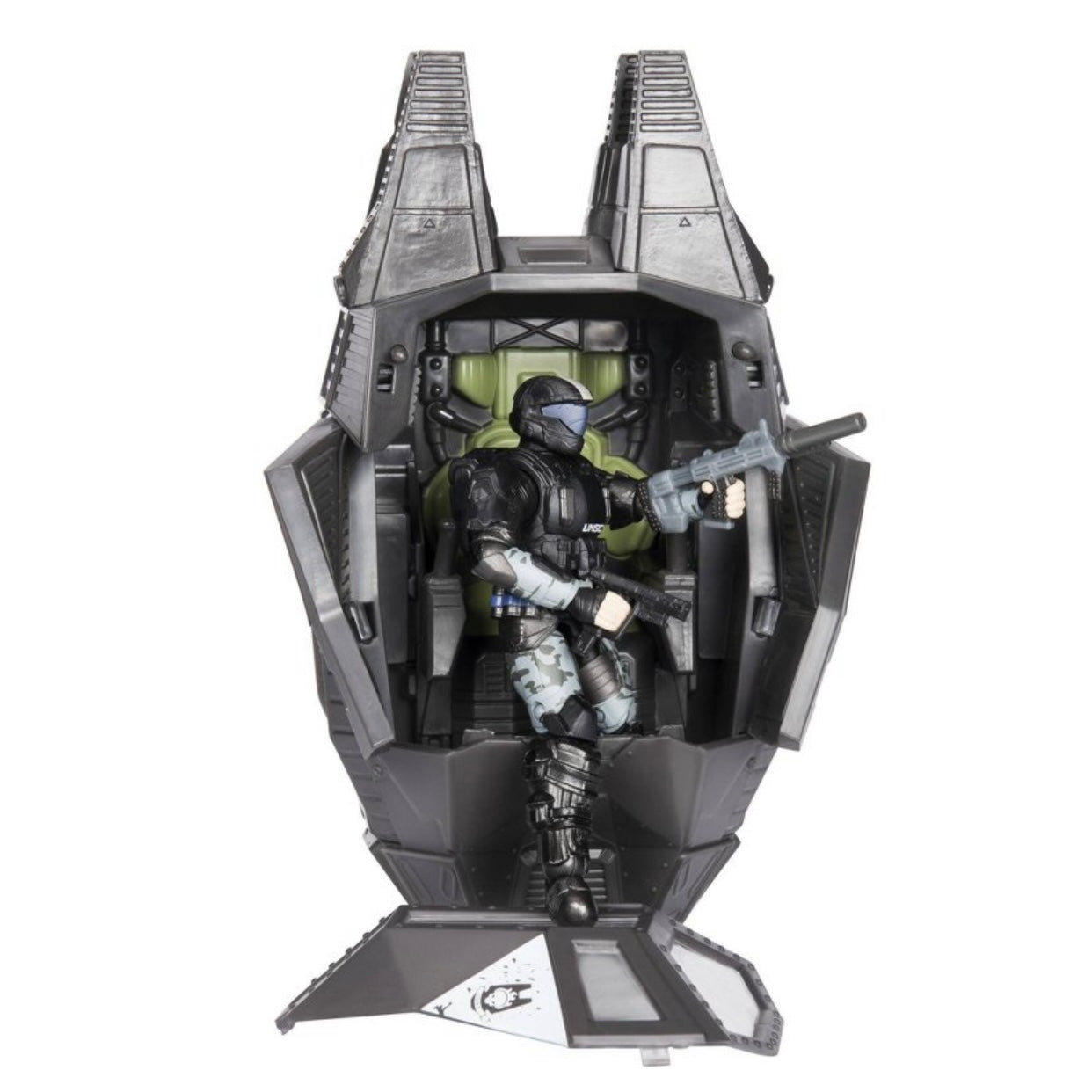 Halo 4 World of Halo Figure & Vehicle – ODST Drop Pod with Rookie