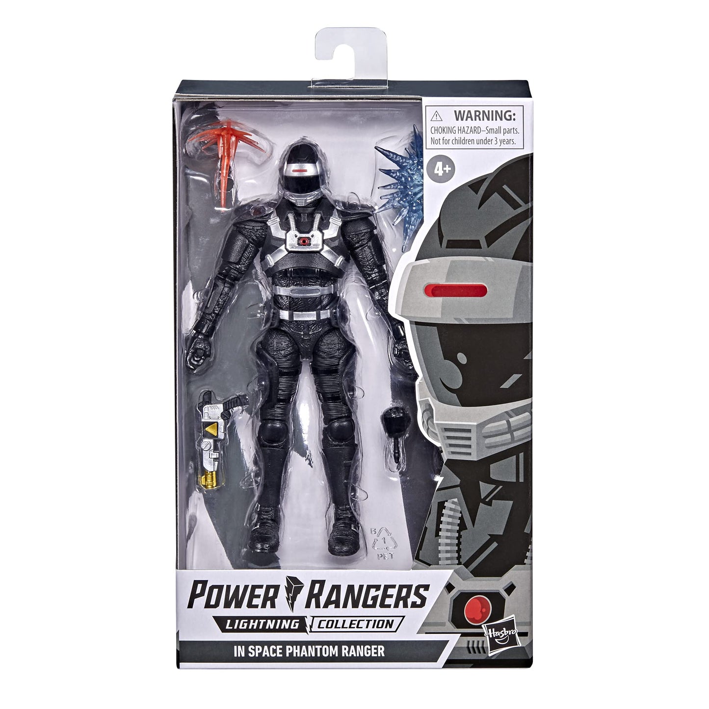 Power Rangers Lightning Collection in Space Phantom Ranger 6-Inch Premium Action Figure with Accessories