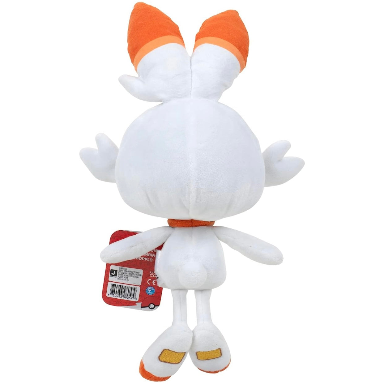 Pokémon Sword & Shield Official 12" Tall Plush - Scorbunny