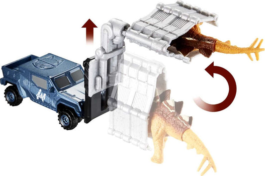 Jurassic World Dominion Stegosaurus Claw Carrier Matchbox Transporter Dino Figure