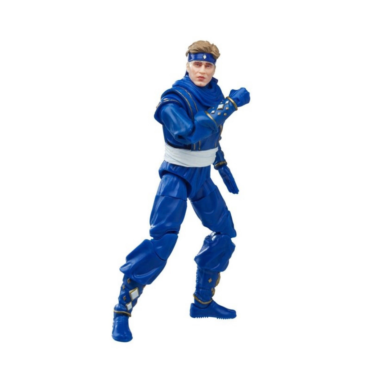 Power Rangers Lightning Collection Mighty Morphin Ninja Blue Ranger Loose Figure with accessories